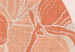 Canvas Print Canvas magnolia - japandi style orange flower print 123778 additionalThumb 4