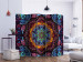 Room Divider Screen Colorful Kaleidoscope II (3-piece) - abstraction in colorful pattern 124078 additionalThumb 2