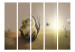 Room Divider Screen Abandoned Mask II (5-piece) - abstraction amidst desert sands 124278 additionalThumb 3
