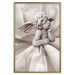 Poster Loving Thoughts - light sculpture of a boy as an angel with wings 125178 additionalThumb 16