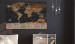 Large canvas print World: Brown Map [Large Format] 125478 additionalThumb 5