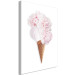 Canvas Taste of Flowers (1-part) vertical - abstract cone with vegetation 127978 additionalThumb 2