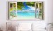 Large canvas print Window: Sea View II [Large Format] 128678 additionalThumb 5