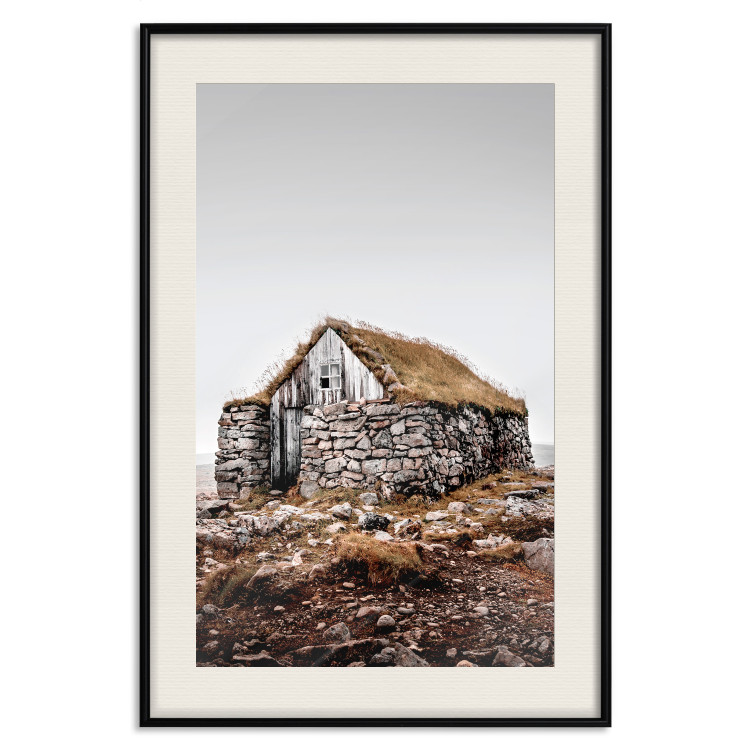 Wall Poster Stone Shelter - landscape of stone architecture against the sky 130278 additionalImage 19