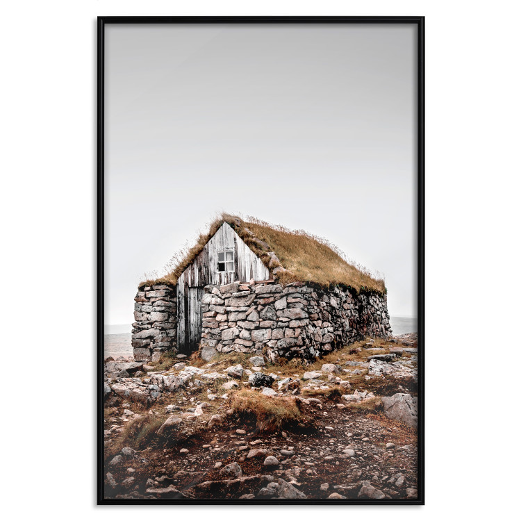 Wall Poster Stone Shelter - landscape of stone architecture against the sky 130278 additionalImage 18