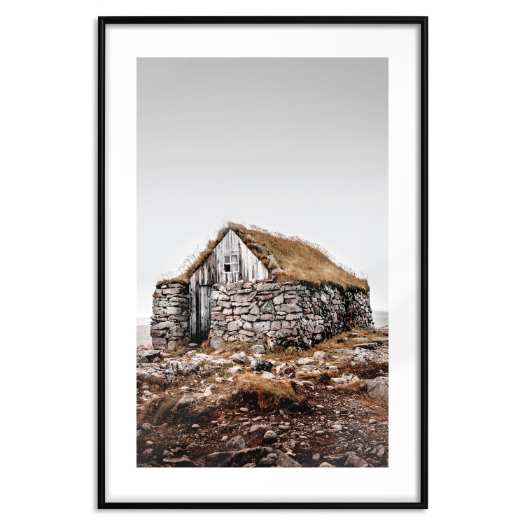 Wall Poster Stone Shelter - landscape of stone architecture against the sky 130278 additionalImage 15