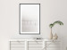 Wall Poster Misty Trail - landscape of sticks protruding from the water on a white background 130378 additionalThumb 23