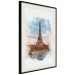 Poster Parisian View - colorful landscape of the Eiffel Tower in watercolor motif 131778 additionalThumb 13