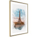 Poster Parisian View - colorful landscape of the Eiffel Tower in watercolor motif 131778 additionalThumb 5