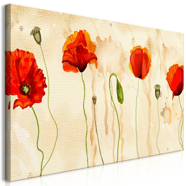 Large canvas print Tears of Poppies II [Large Format] 132378 additionalImage 2