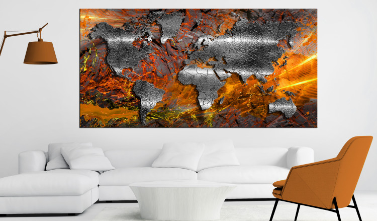 Large canvas print Earth's Elements - First Variant II [Large Format] 134878 additionalImage 5