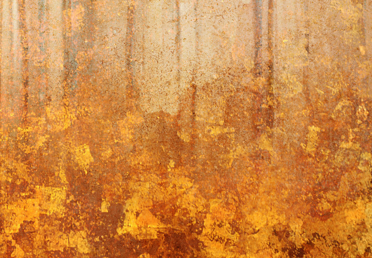 Canvas Print Apparition (1-piece) Vertical - abstract golden leaf texture 135378 additionalImage 4