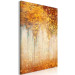 Canvas Print Apparition (1-piece) Vertical - abstract golden leaf texture 135378 additionalThumb 2