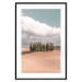 Wall Poster Sweet Tuscany - warm landscape of a field against trees and clouds 135878 additionalThumb 21