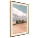 Wall Poster Sweet Tuscany - warm landscape of a field against trees and clouds 135878 additionalThumb 3