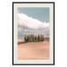 Wall Poster Sweet Tuscany - warm landscape of a field against trees and clouds 135878 additionalThumb 18