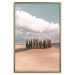 Wall Poster Sweet Tuscany - warm landscape of a field against trees and clouds 135878 additionalThumb 15
