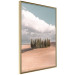 Wall Poster Sweet Tuscany - warm landscape of a field against trees and clouds 135878 additionalThumb 10