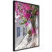 Wall Poster Lonely Alley - a summer landscape of Greek architecture amidst nature 136078 additionalThumb 3