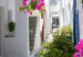 Wall Poster Lonely Alley - a summer landscape of Greek architecture amidst nature 136078 additionalThumb 6