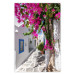 Wall Poster Lonely Alley - a summer landscape of Greek architecture amidst nature 136078