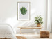 Poster Fragrant Circle - plant composition with green leaves on a white background 137278 additionalThumb 16