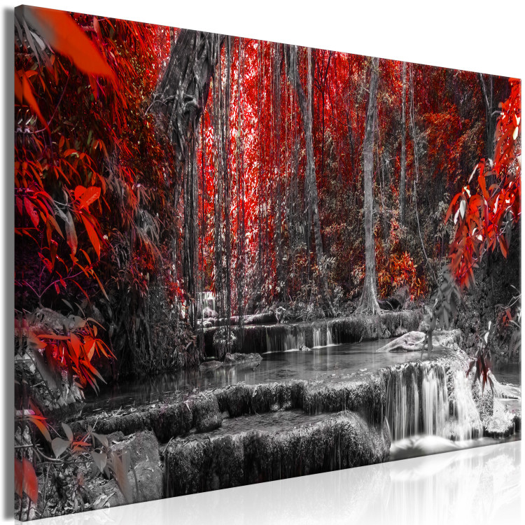 Large canvas print Infernal Waterfall [Large Format] 137578 additionalImage 2