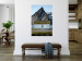Wall Poster Cottage under the Rock - landscape of a cottage against a lake and a large gray mountain 138778 additionalThumb 15