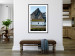 Wall Poster Cottage under the Rock - landscape of a cottage against a lake and a large gray mountain 138778 additionalThumb 17