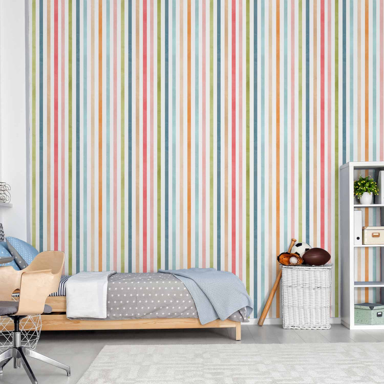 Modern Wallpaper Colorful Ribbons 142778