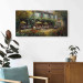 Large canvas print Cafe in Summer - A Painting Composition Inspired by the Style of Claude Monet [Large Format] 151078 additionalThumb 5