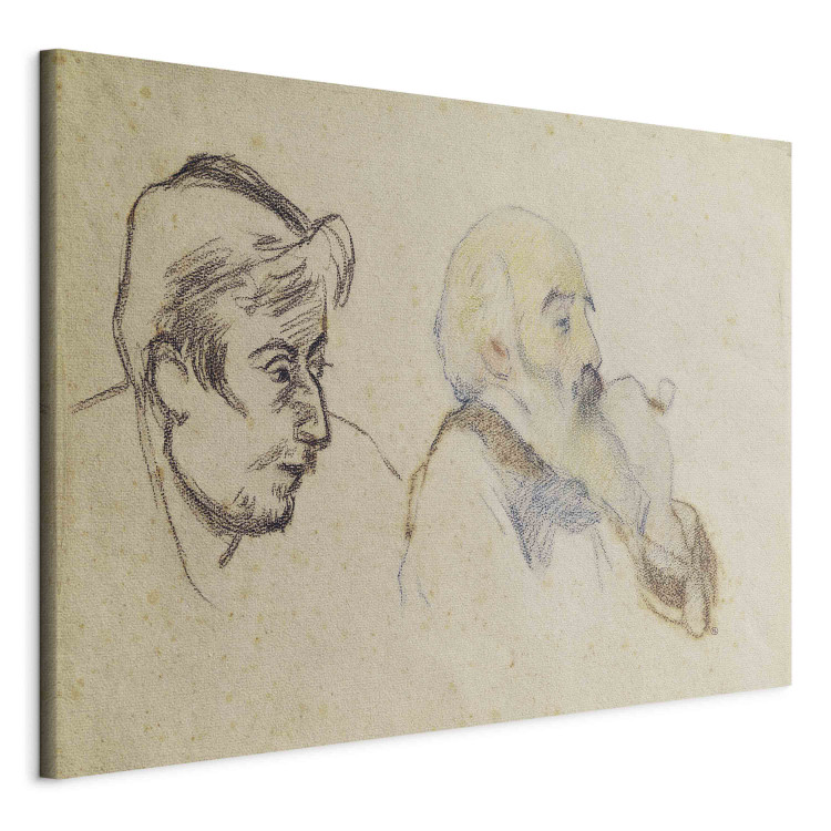 Reproduction Painting Portrait of Pissarro by Gauguin and Portrait of Gauguin by Pissarro 153478 additionalImage 2