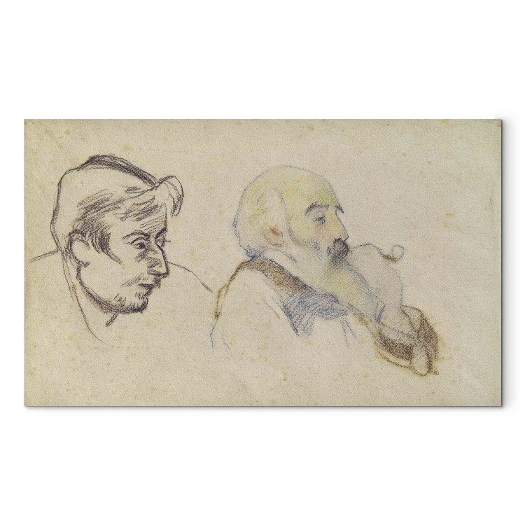 Reproduction Painting Portrait of Pissarro by Gauguin and Portrait of Gauguin by Pissarro 153478