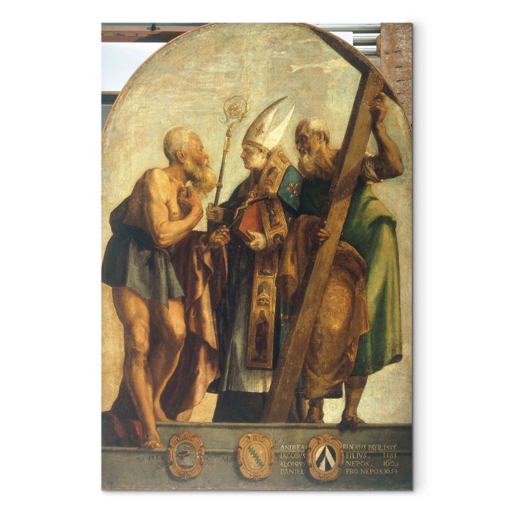 Reproduction Painting Saint Jerome, Saint Alvise and Saint Andreas 154178