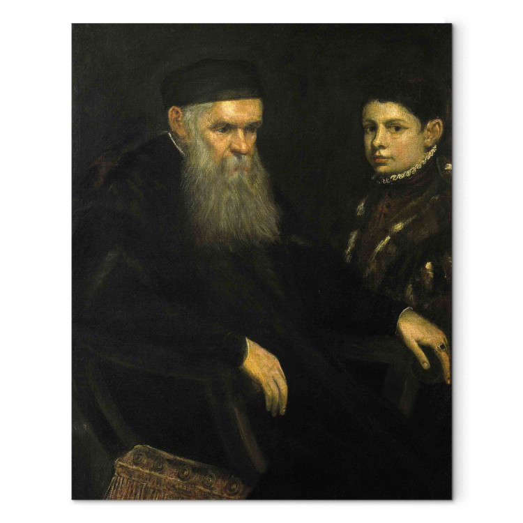 Art Reproduction Portrait of an old man and a boy 154678
