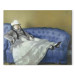 Art Reproduction Madame Manet on a Blue Sofa 156978