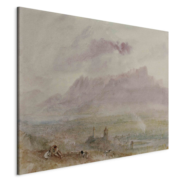 Art Reproduction The Town an Lake of Thun 158878 additionalImage 2