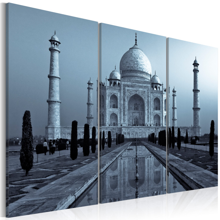 Canvas Art Print Taj Mahaj by night, India 50478 additionalImage 2
