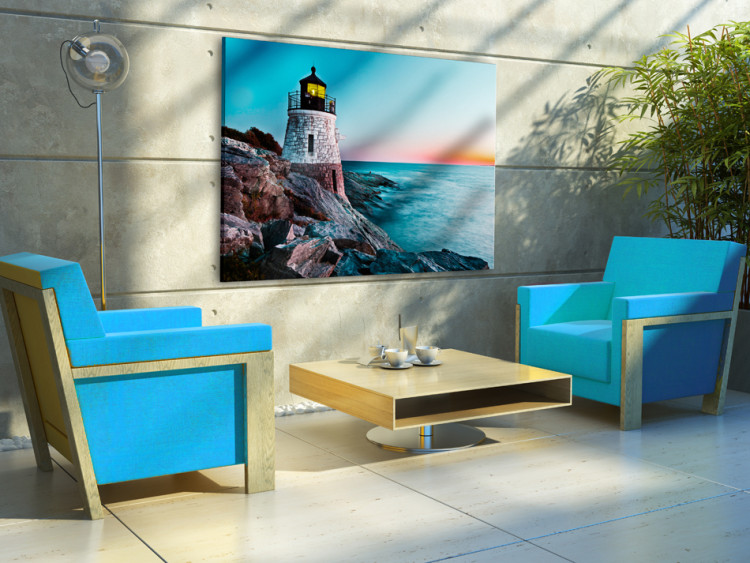 Canvas Art Print Seaside Lighthouse 50678 additionalImage 2