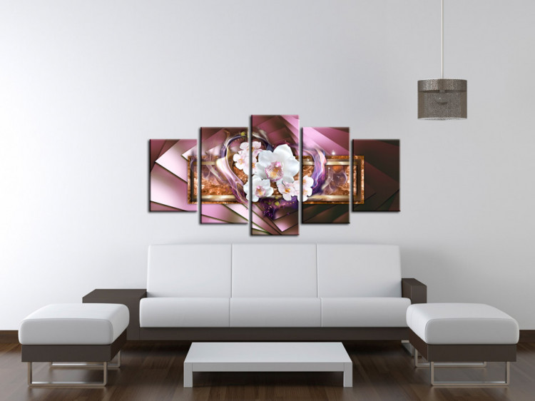 Canvas Art Print In flames 56178 additionalImage 3