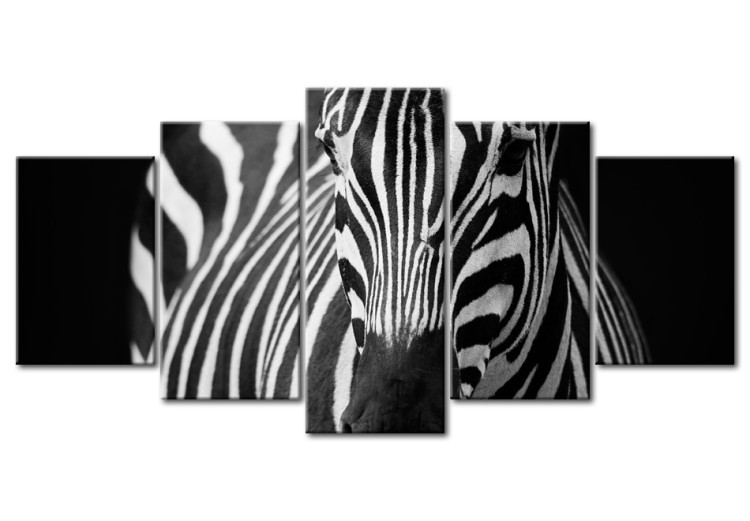 Canvas Art Print Zebra look 58478