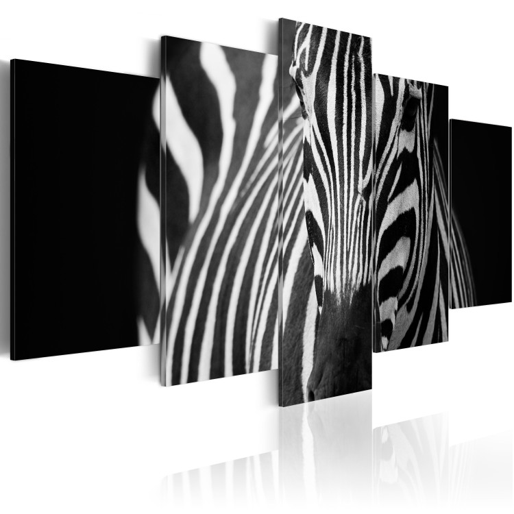 Canvas Art Print Zebra look 58478 additionalImage 2