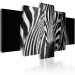 Canvas Art Print Zebra look 58478 additionalThumb 2