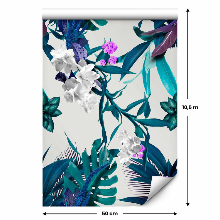 Modern Wallpaper Exotic flowers 89378 additionalImage 2
