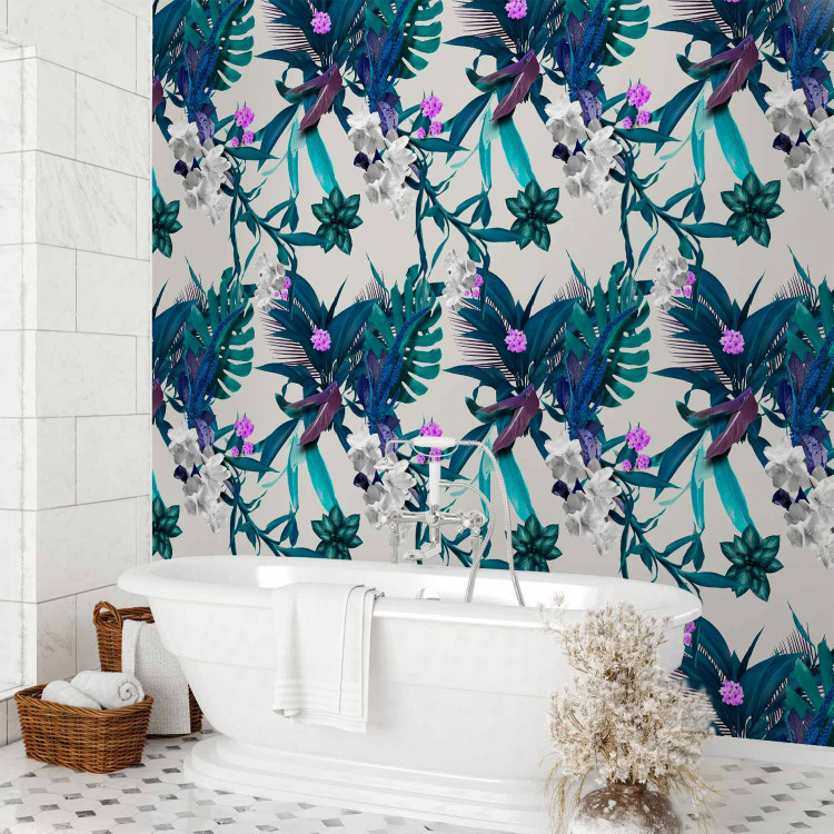 Modern Wallpaper Exotic flowers 89378 additionalImage 10
