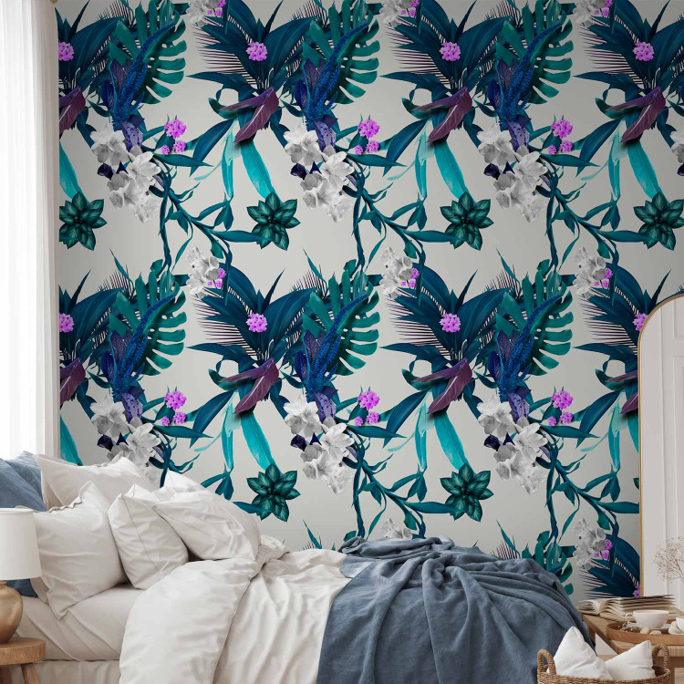 Modern Wallpaper Exotic flowers 89378 additionalImage 4