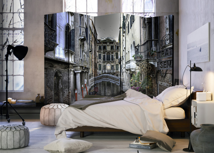 Room Divider Screen Romantic Venice II - romantic architecture of a flooded city 95678 additionalImage 4