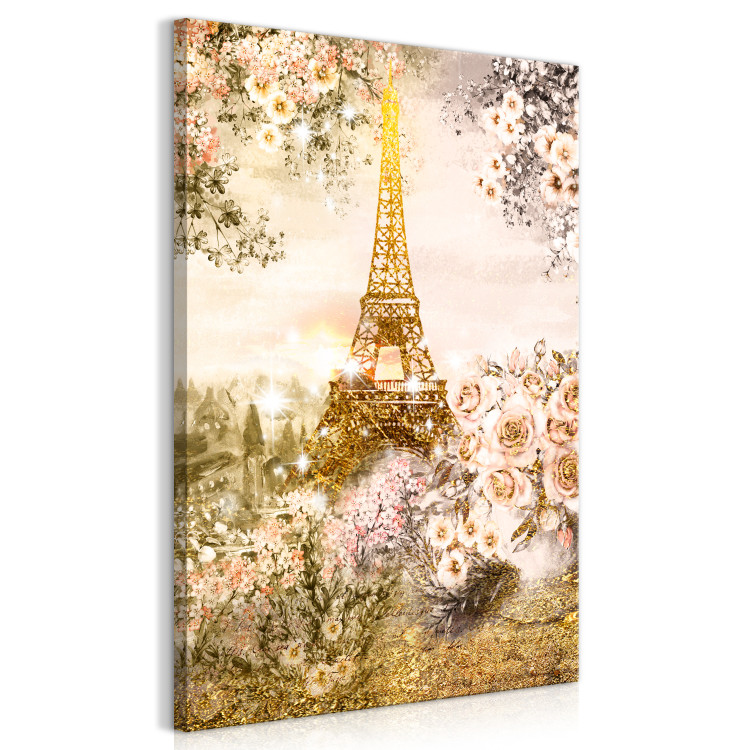 Canvas Print Summer in Paris (1 Part) Vertical 113788 additionalImage 2
