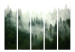Room Divider Screen Coniferous Forest II - landscape of spruce forest scenery in fog 114188 additionalThumb 3