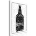Canvas Print Tequila Bottle (1-part) - Alcoholic Atmosphere in Retro Style 115088 additionalThumb 2